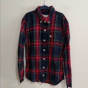 Abercrombie Boys Plaid Button Up
